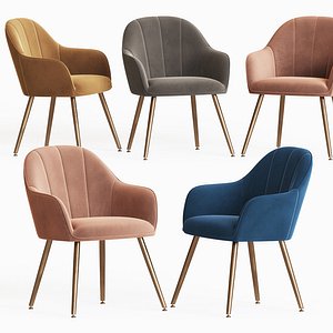 amsterdam upholstered dining chair model