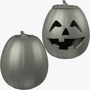 Halloween Pumpkins Collection Mesh V4 3D model