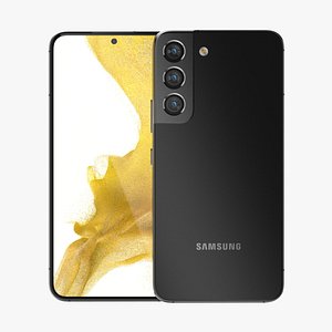 Samsung Galaxy S22 Plus Black 3D model