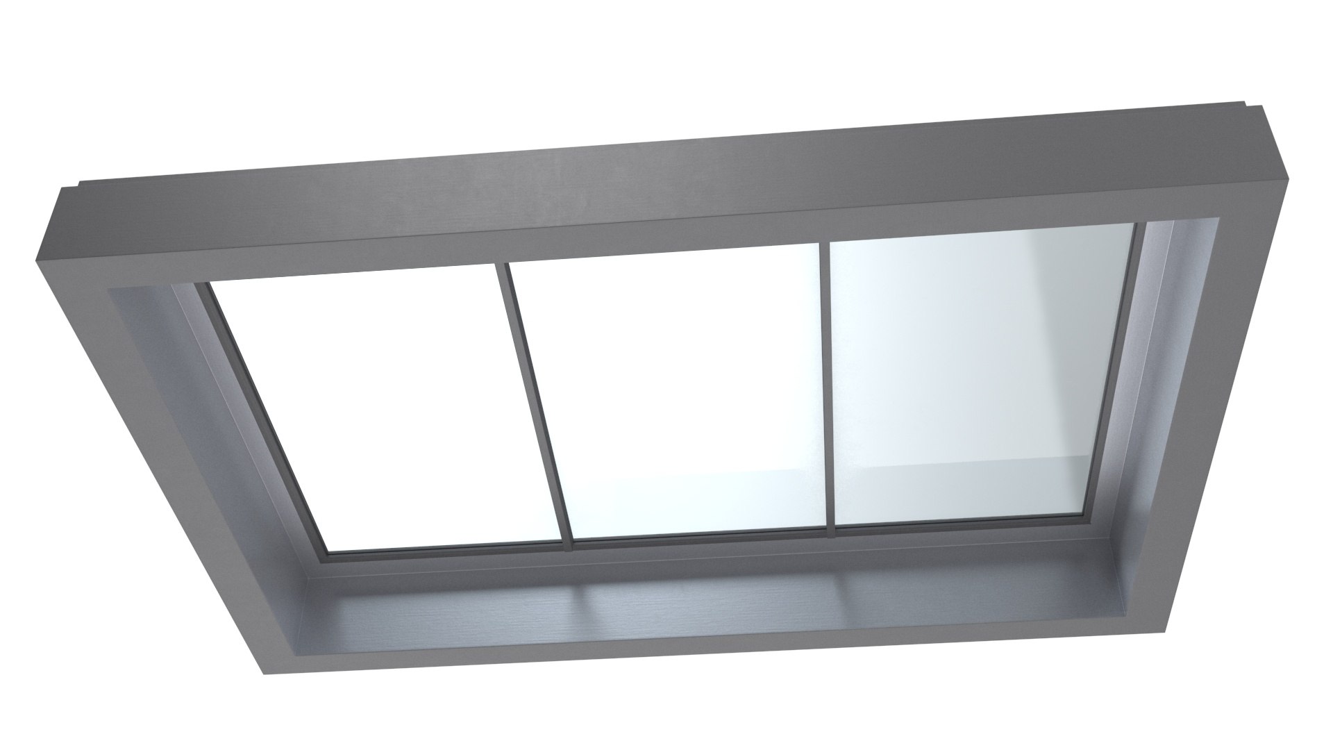 Triple Glass Skylight Window 3D Model - TurboSquid 2191749