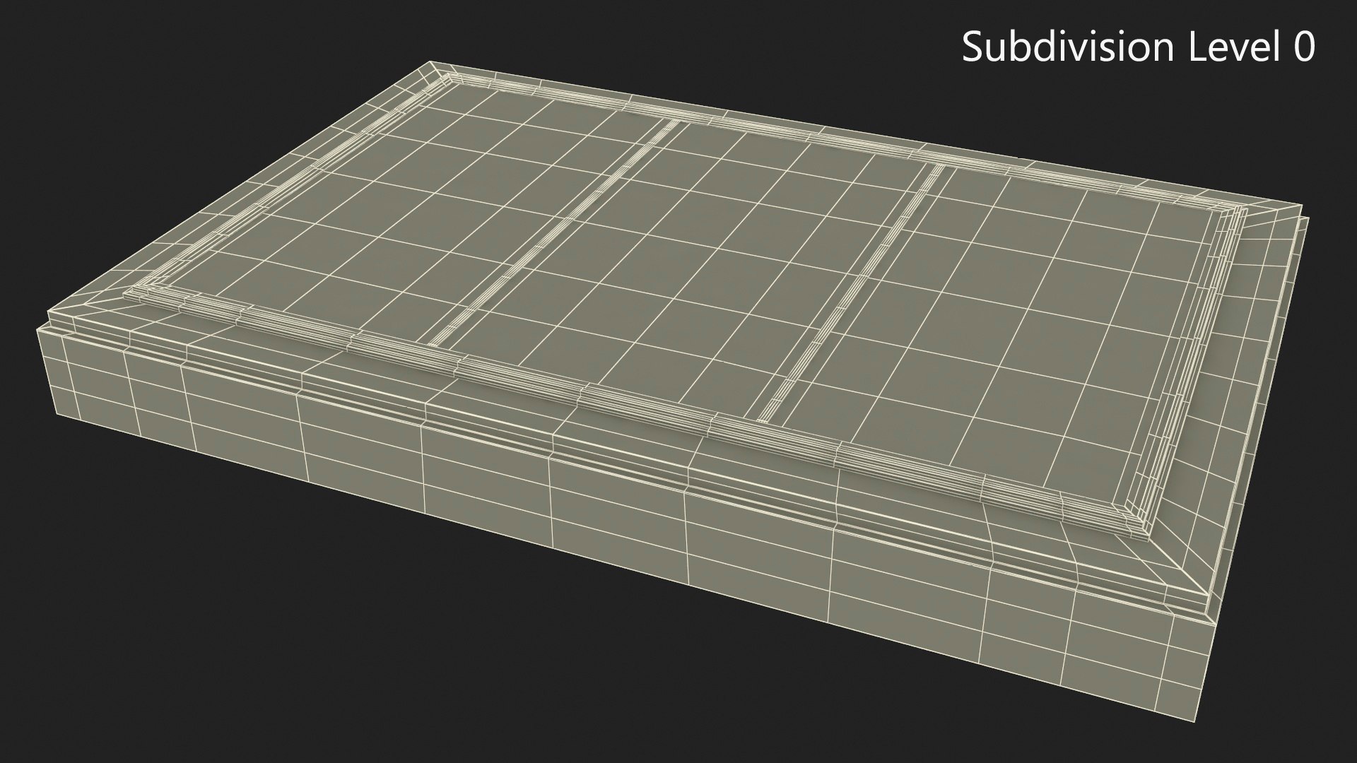 Triple Glass Skylight Window 3D Model - TurboSquid 2191749
