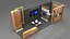 3D Exhibition Stall 3D model
