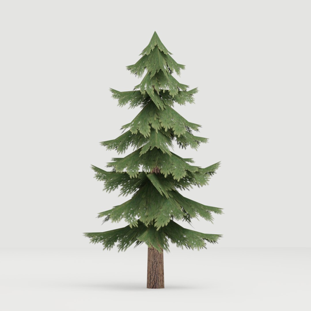 3D Pine Tree Model - TurboSquid 1424259