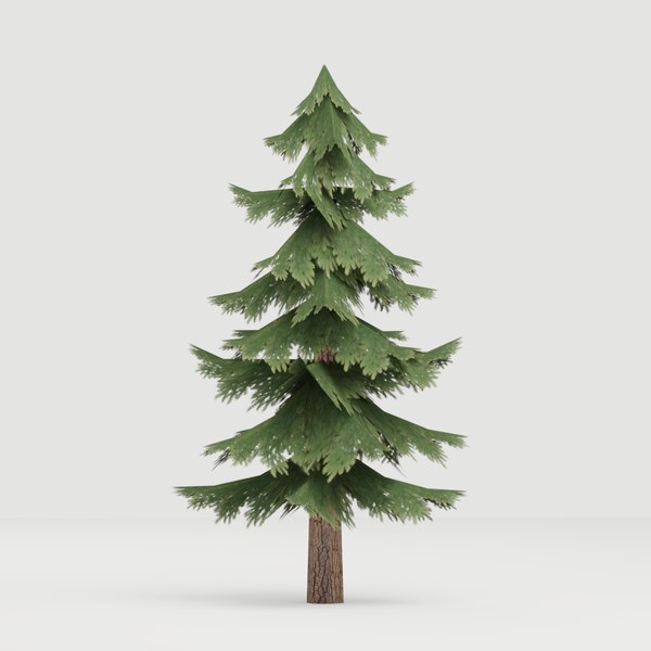 3D pine tree model - TurboSquid 1424259