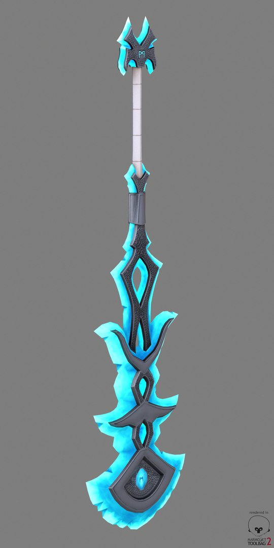 greatsword sword mystic 3d max