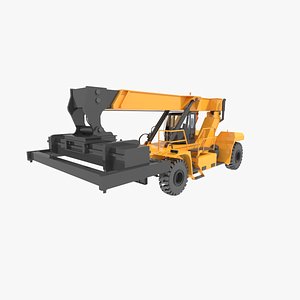 3d reach cargo containers handler model