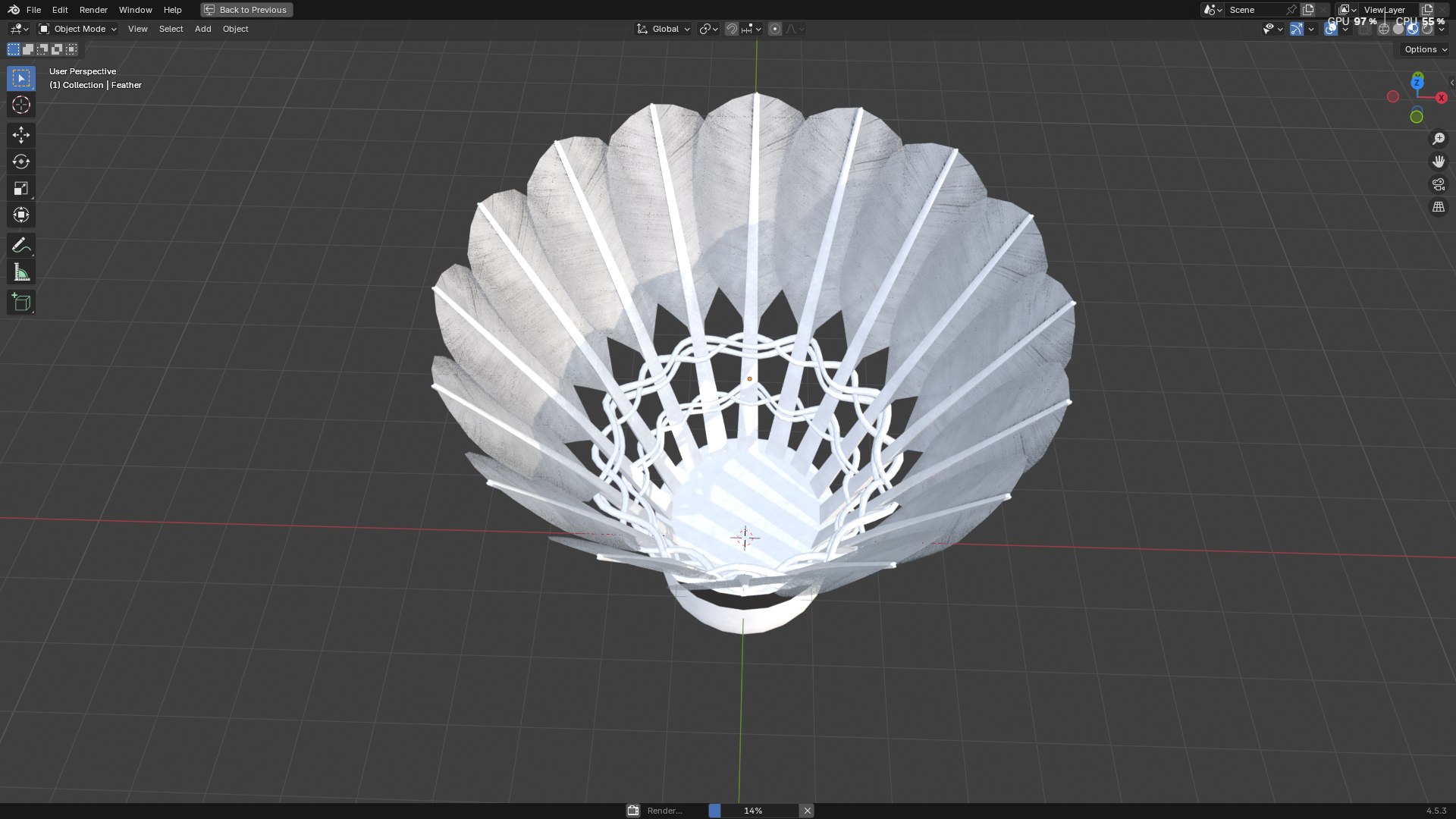 3D Shuttlecock Badminton https://p.turbosquid.com/ts-thumb/BM/bA2PJT/Iv/screenshot20251004162001/png/1759573383/1920x1080/fit_q87/01b06e82d21e4af9106e79c22c93f3fc94e0480d/screenshot20251004162001.jpg