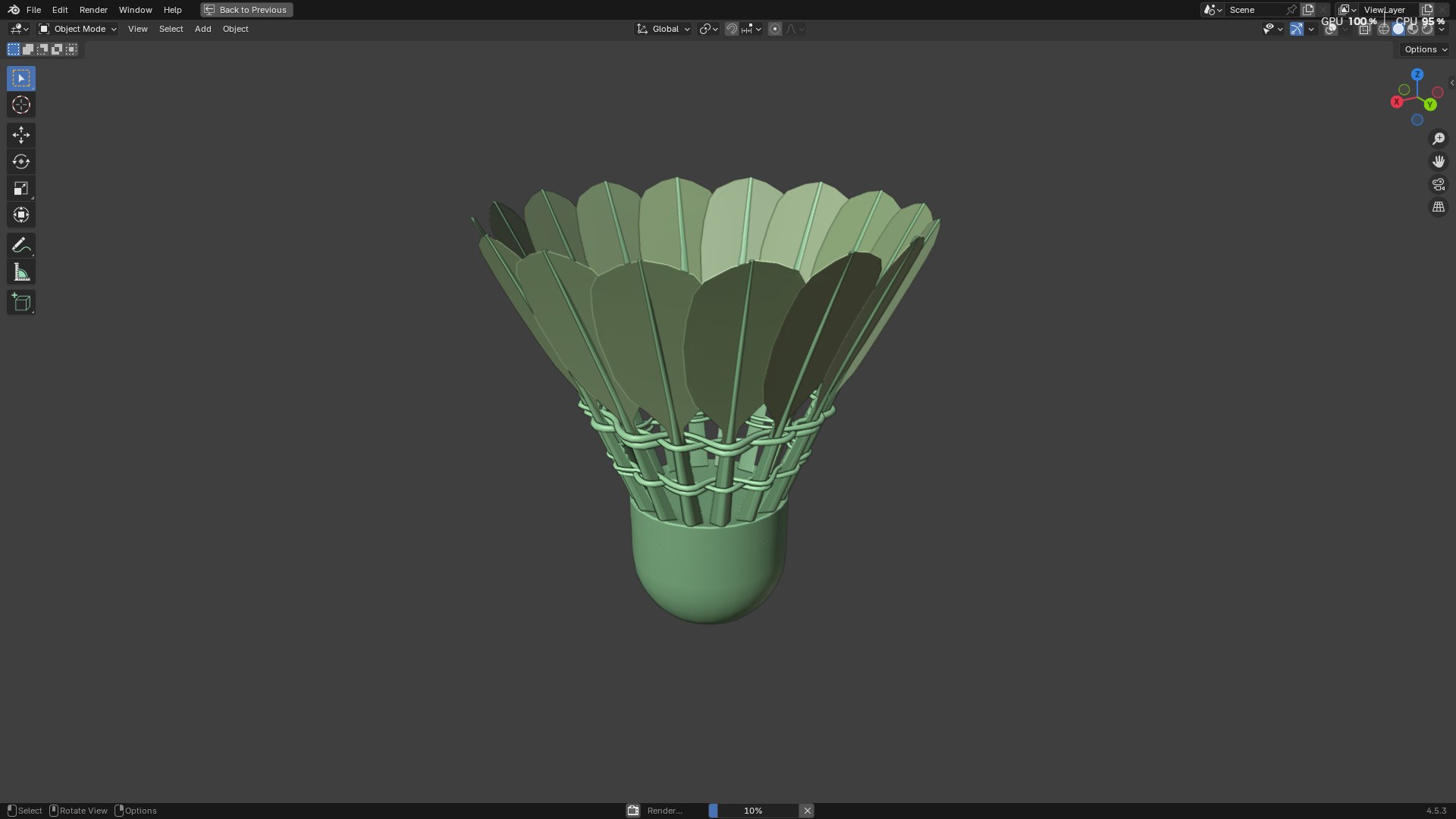 3D Shuttlecock Badminton https://p.turbosquid.com/ts-thumb/BM/bA2PJT/JC/screenshot20251004161615/png/1759573365/1920x1080/fit_q87/63da76bfa2427867f03bcc3b6485f6e81413b24a/screenshot20251004161615.jpg