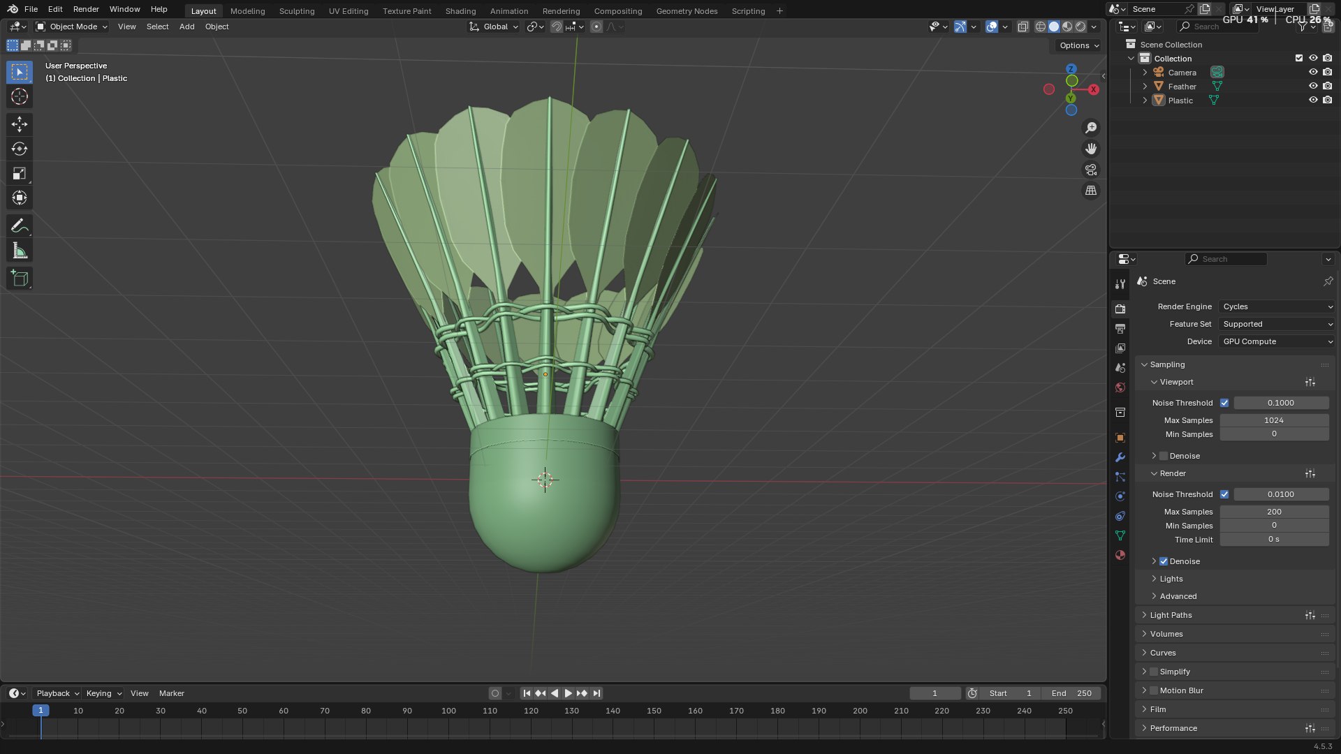 3D Shuttlecock Badminton https://p.turbosquid.com/ts-thumb/BM/bA2PJT/wM/screenshot20251004163311/png/1759574045/1920x1080/fit_q87/22d59137ebdf467303707cc0a2804ea1936d539a/screenshot20251004163311.jpg