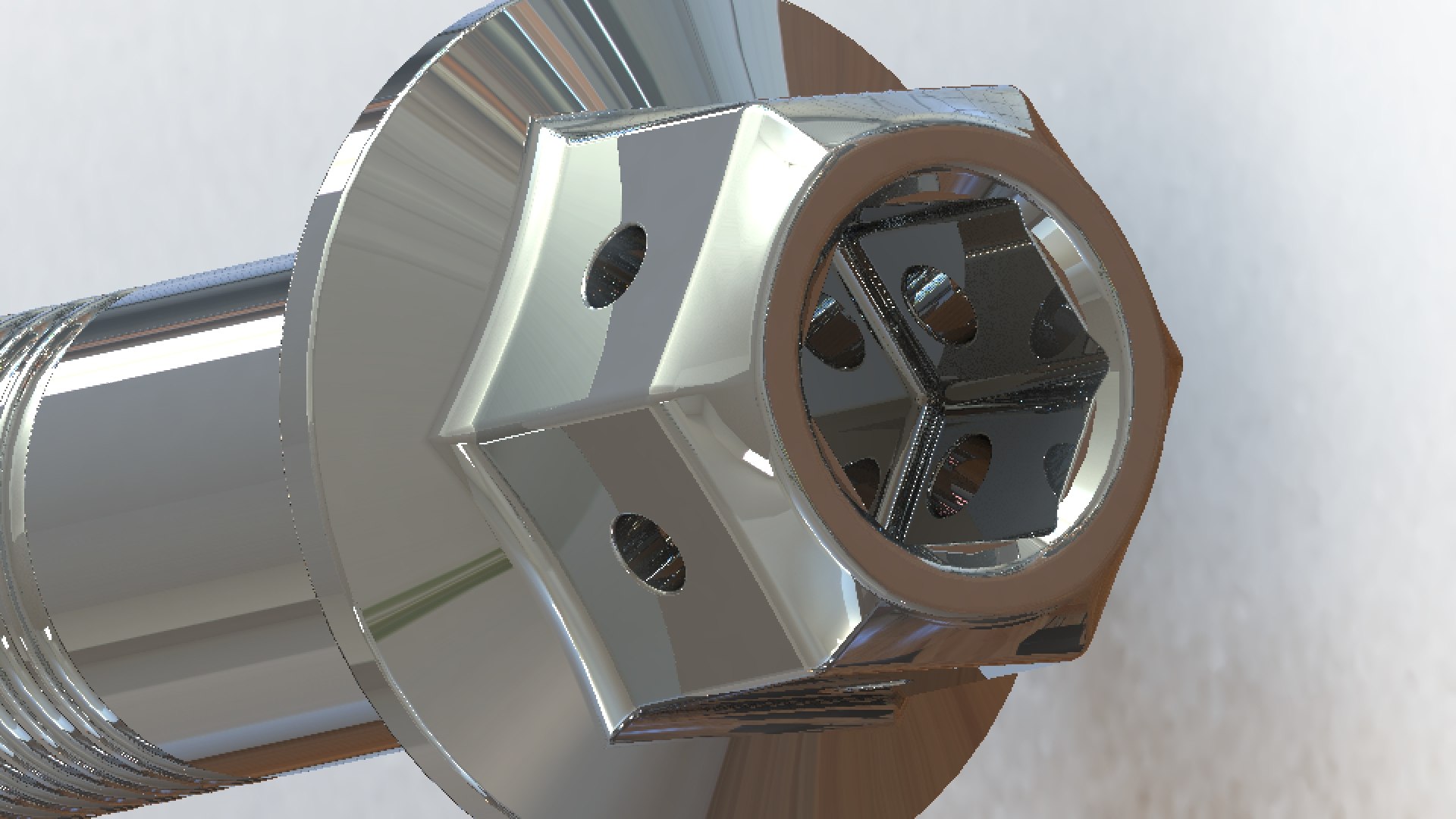 Bolt By Solidwork 3D Model TurboSquid 2023377