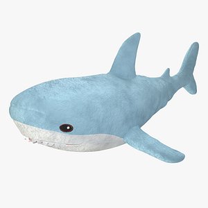 3D Big Soft Toy Shark