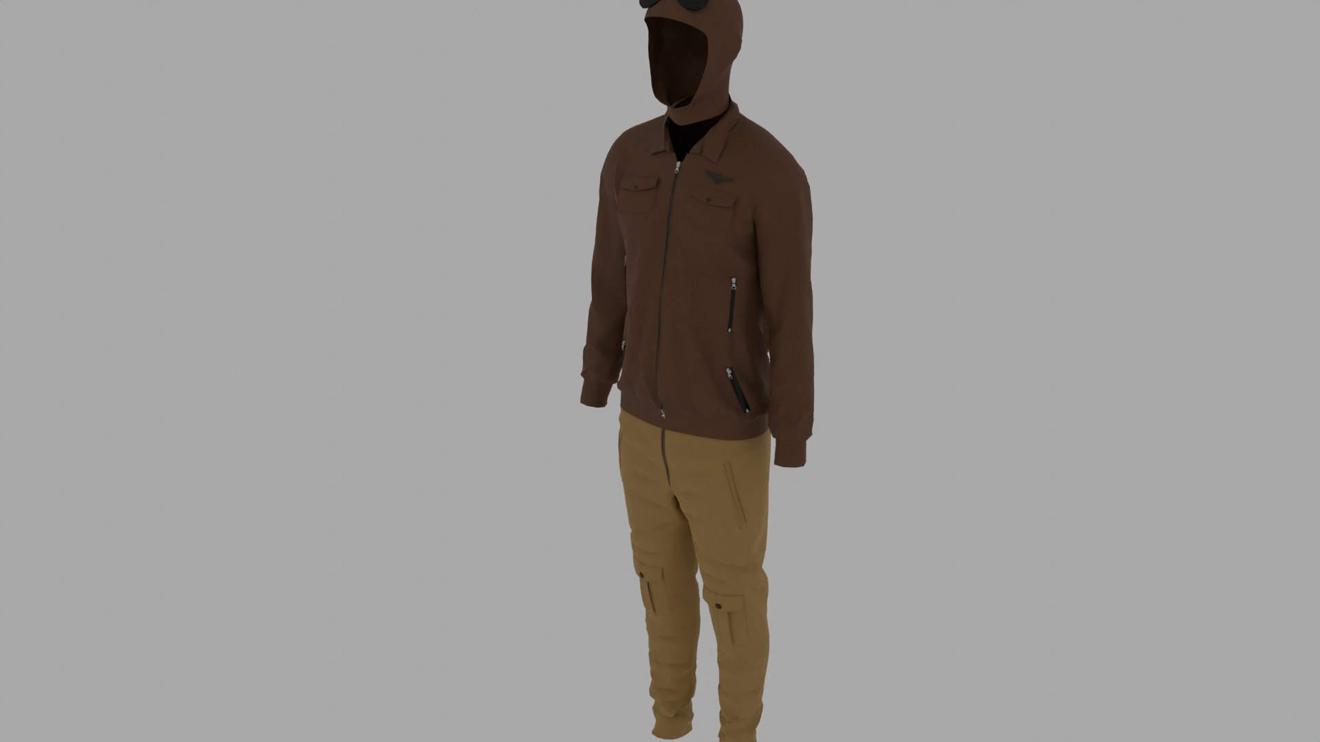 3D Pilot Uniform - TurboSquid 1973274