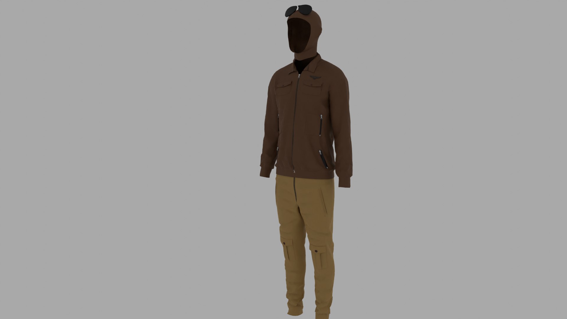 3D Pilot Uniform - TurboSquid 1973274