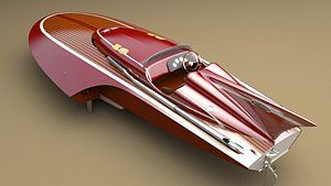 Hydroplane racing boat