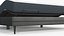 Smart Electric Bed Black Rigged