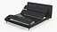 Smart Electric Bed Black Rigged