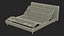 Smart Electric Bed Black Rigged