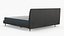 Smart Electric Bed Black Rigged