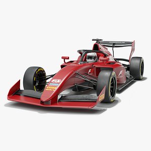3D model Dallara F3 2026 Formula 3 Race Car