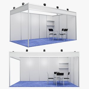 Exhibition Stand 5X3 3D model