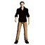 Modelo 3D de Benedict Cumberbatch, pronto para animação.