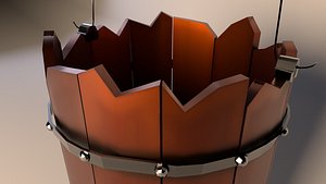 Simple Wooden Bucket