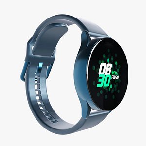 3D model Samsung Galaxy Watch Active - Green