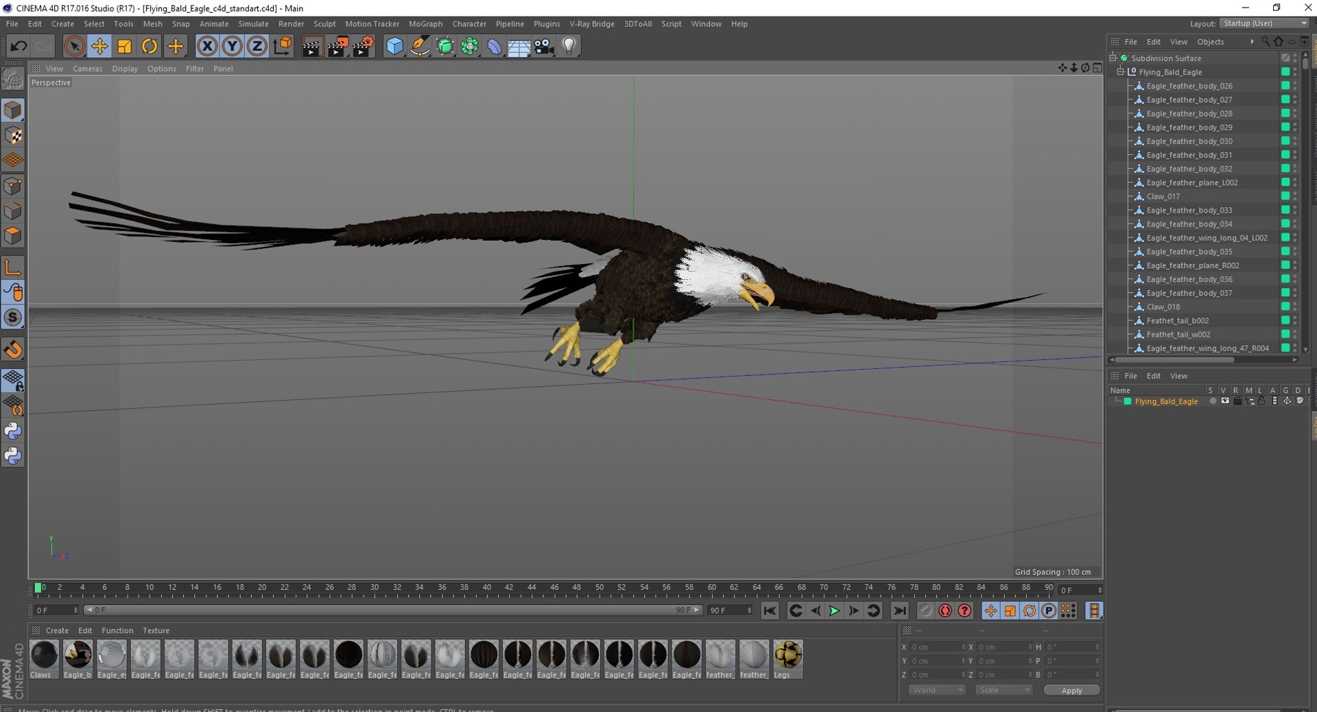Flying Bald Eagle 3D https://p.turbosquid.com/ts-thumb/BM/zDv2WO/5q/flyingbaldeagle3dsmodel034/jpg/1722286257/1920x1080/fit_q87/12806a88138714f5db77163bf047b3954ee636e5/flyingbaldeagle3dsmodel034.jpg