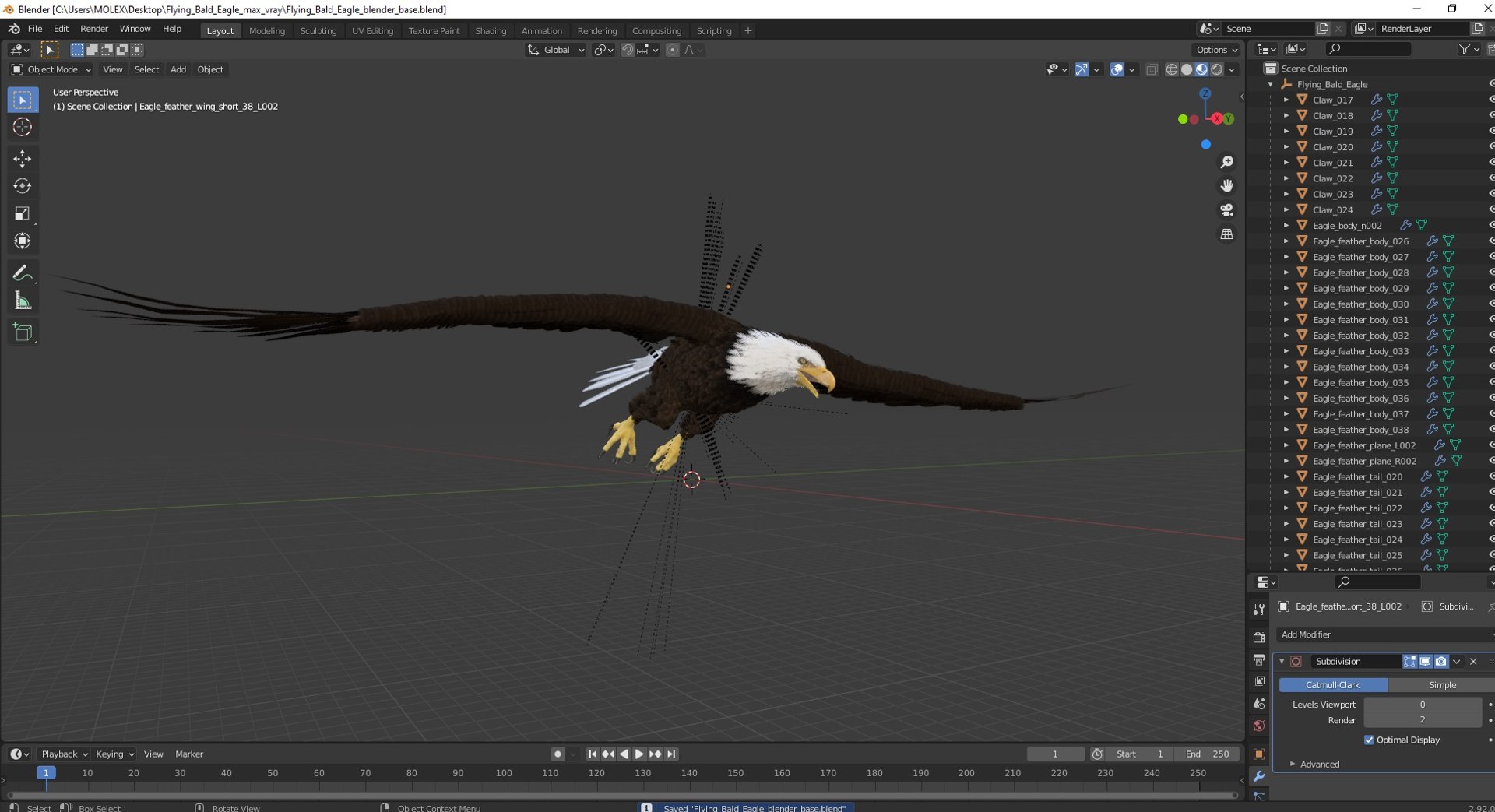 Flying Bald Eagle 3D https://p.turbosquid.com/ts-thumb/BM/zDv2WO/nu/flyingbaldeagle3dsmodel032/jpg/1722286248/1920x1080/fit_q87/b0310eb465c9c269017e609eebf53989b9d2eb8e/flyingbaldeagle3dsmodel032.jpg