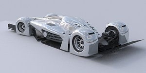 3ds max race car concept