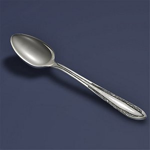 old silverspoon 3d model