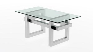 Glass table Atlant-3 model