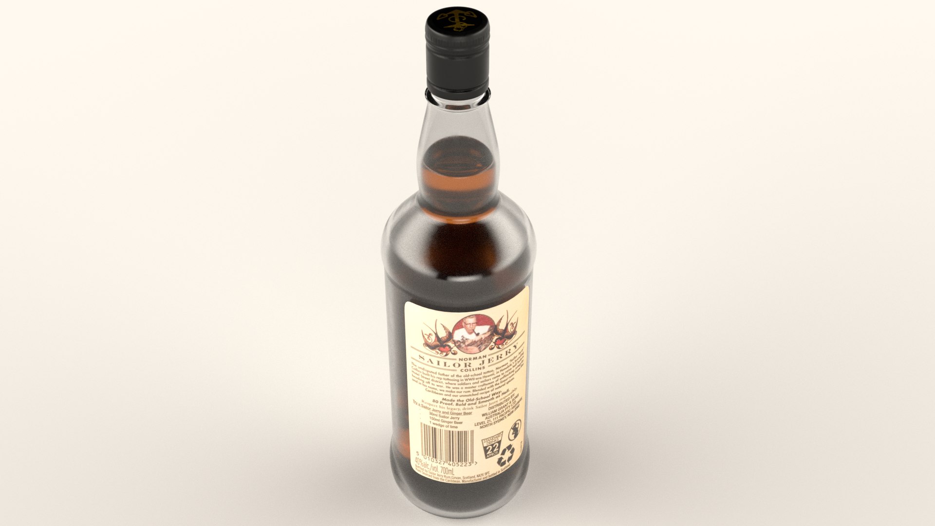 3D Sailor Jerry Rum Alcohol Bottle model https://p.turbosquid.com/ts-thumb/BN/0p3Mtv/3J/render003/png/1747157761/1920x1080/fit_q87/355d765b0c6ad2142be7f32421ffc6b7bfc38a97/render003.jpg