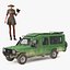 Rigged Toyota Land Cruiser Safari z kolekcją dla kobiet