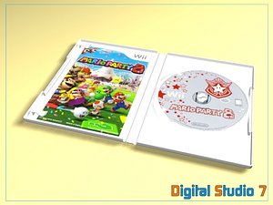 nintendo wii case 9 3d max