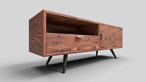 TV Rack N65 3D model