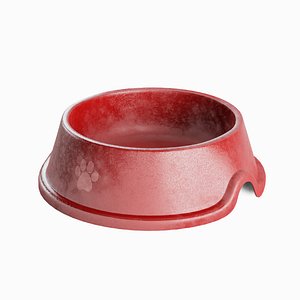 Used Metal Dog Bowl 02
