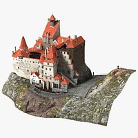 Dracula Castle Bran 3D Model