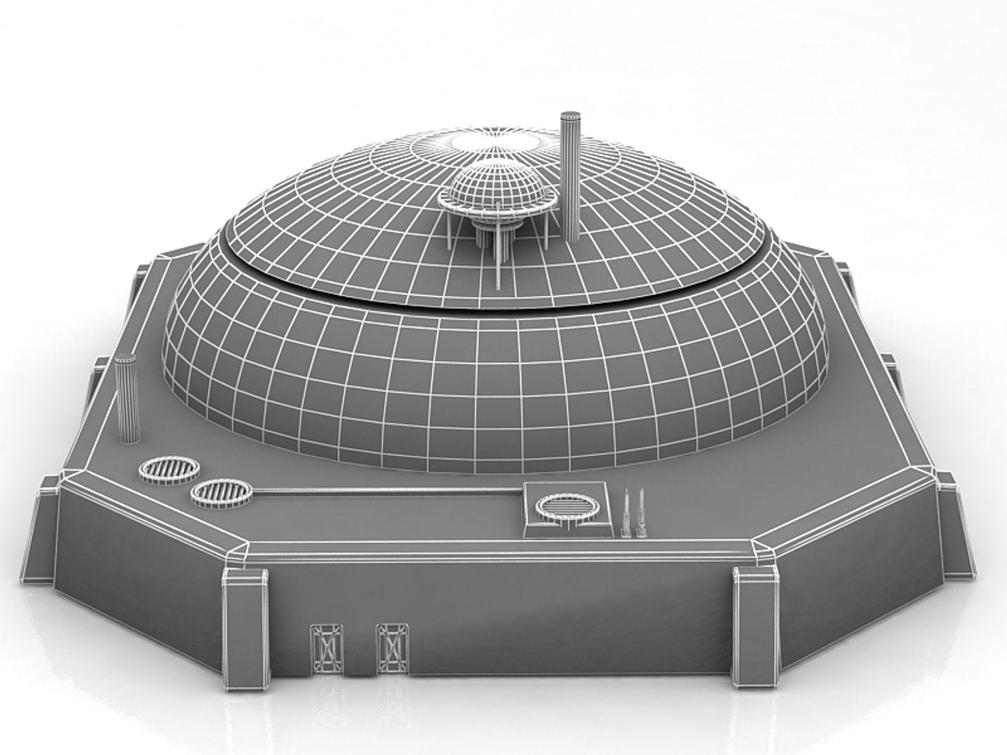 Mos eisley architecture sci-fi building 3D model - TurboSquid 1643063