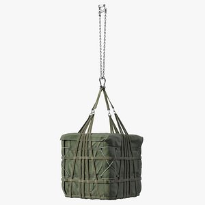 3D Heavy Duty Aerial Delivery Cargo Bag Hanging