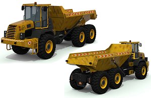 3D dump truck model