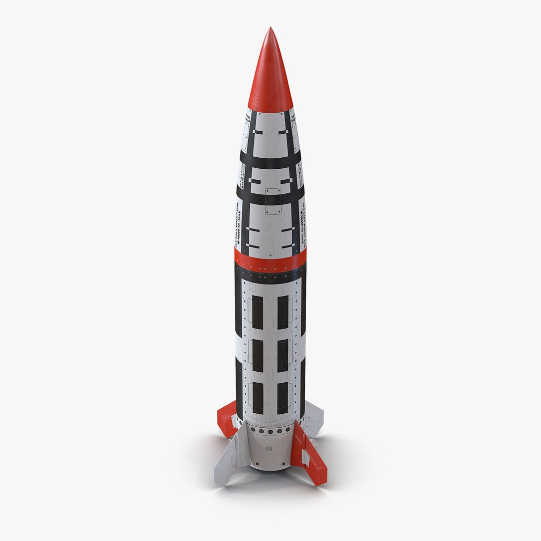Lockheed Martin MGM 140 ATACMS 3 3D model preview