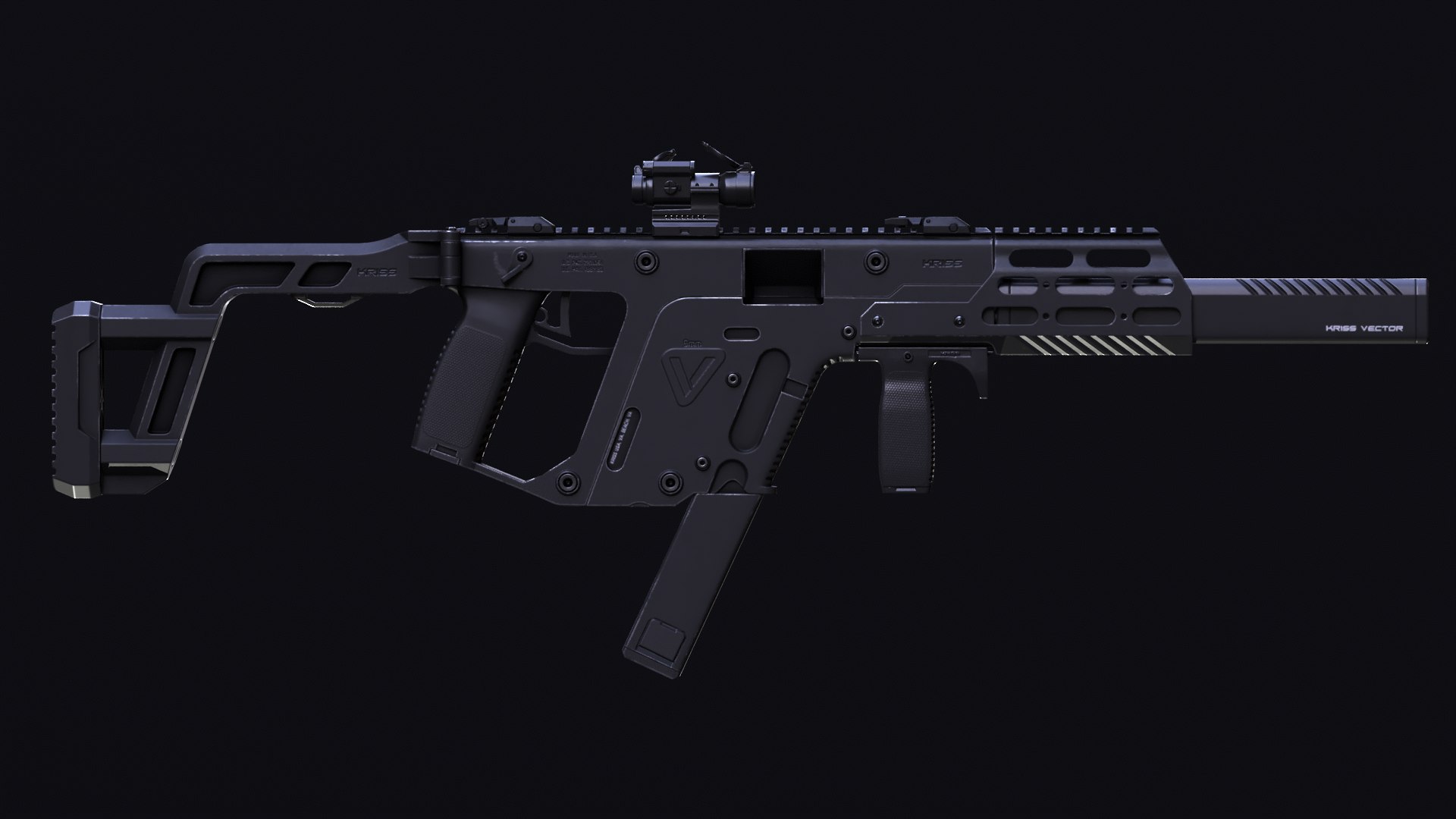 3D KRISS VECTOR SMG - TurboSquid 2060320