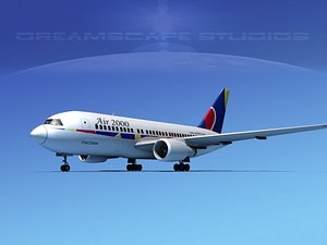 airline boeing 767-200er model