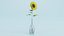 Girasol en Florero