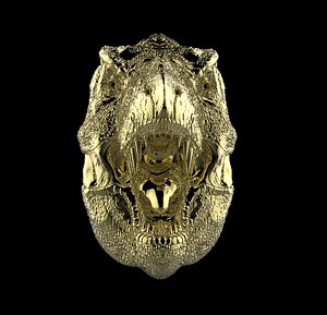 jurassic park necklace 3D model