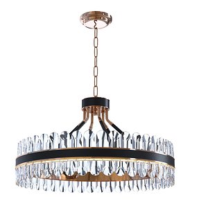 Argus Round Crystal Chandelier