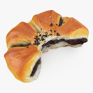 Red Bean Bun Cut 01