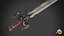 sword weapon 3D model