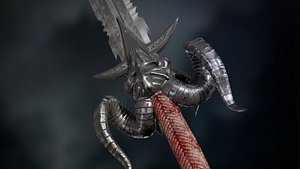 sword weapon 3D model